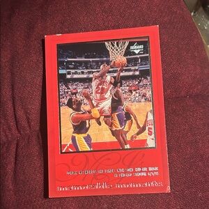 Upper Deck Memorable Moments Basketball Card